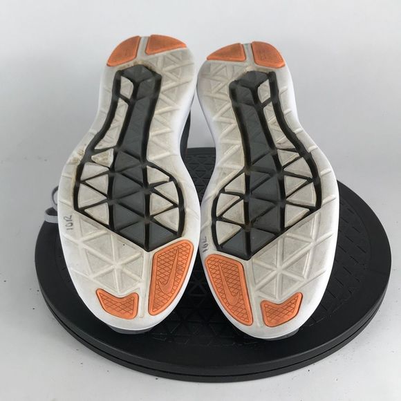 Nike Flex 2017 RN Gray/Orange Athletic Running Shoes 898476-003 Women’s Size 9.5 - Picture 10 of 12